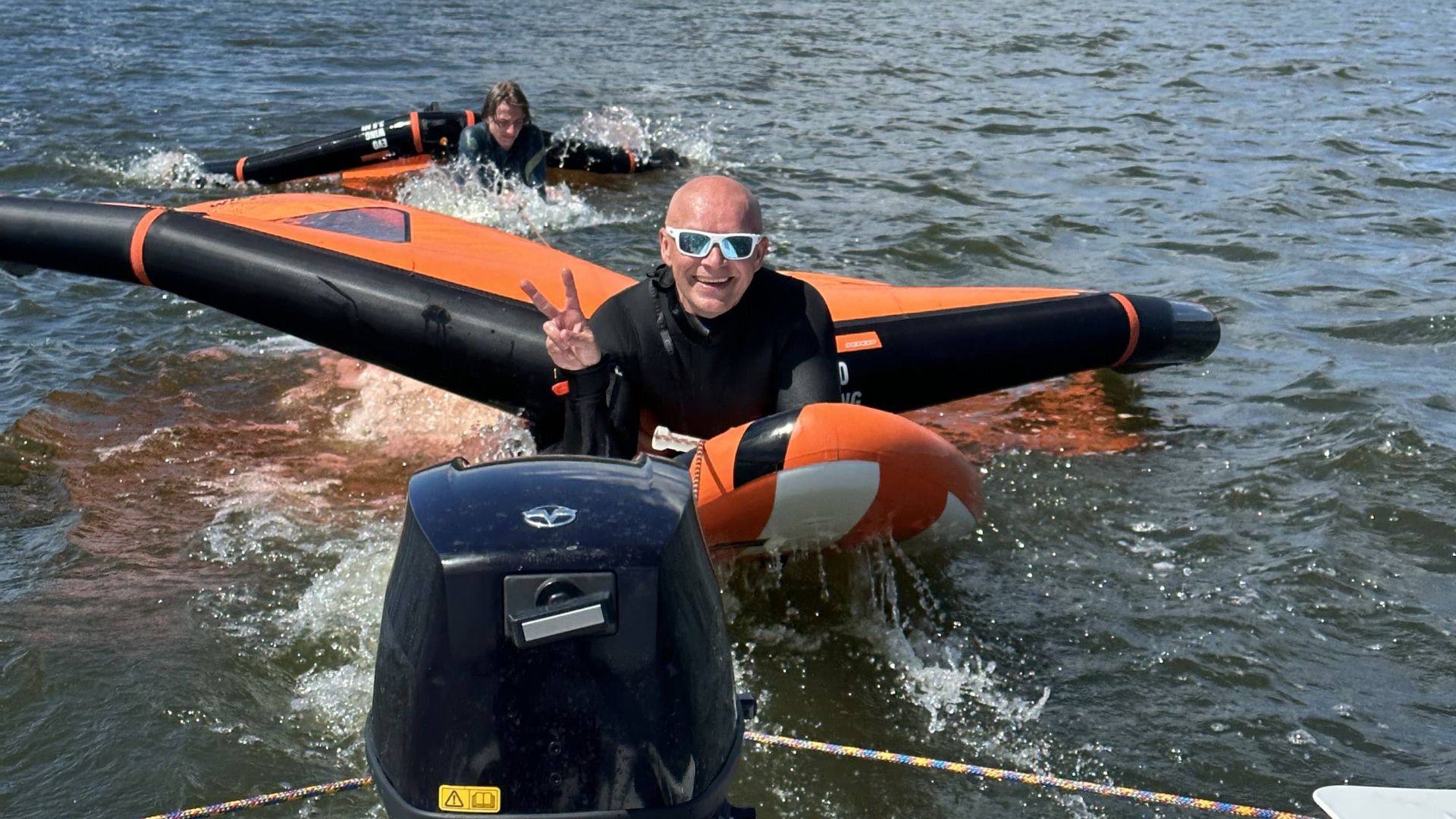 4 Macháč 8.5 - wingfoiling kurz praha machovo jezero